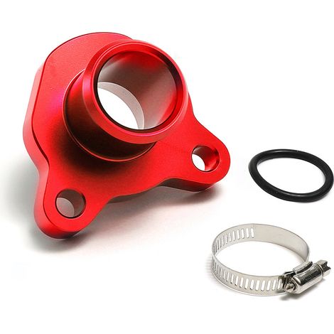 Wasserschlauchanschluss mit Klemme für BMW 335i 11537541992 - Tuningteile - Rot (1/3)