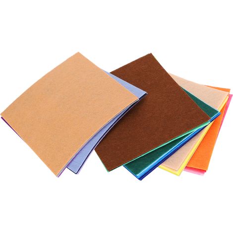 40Pcs Color Woven Fabric Square Stitching Decorative Cloth Material DIY Sewing Accessories (1/5)
