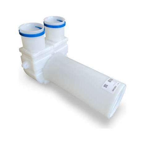 Zewotherm Ventilumlenkstück Lüftung ULS 2 x 63/125-300 Doppelanschluss 14040300