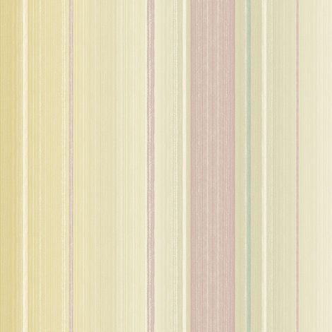 Wallquest Ombre Woven Striped Yellow Pink Wallpaper Acrylic Coated Feature Wall (1/4)