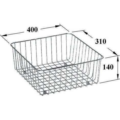 Cesta de rejilla 8K1100K1 Colecciones profesionales de acero inoxidable VILLEROY & BOCH (1/2)