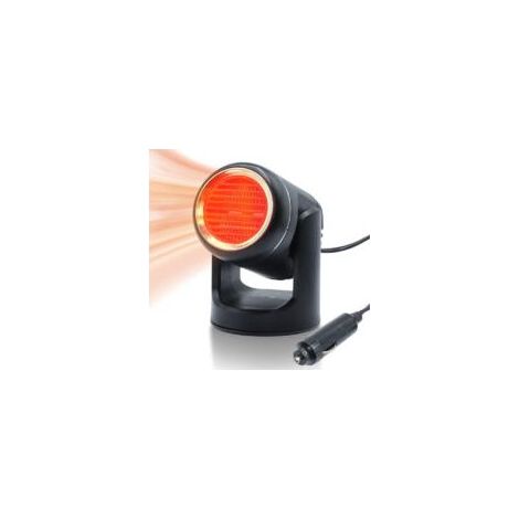Chauffage de voiture portable se branche sur l'allume-cigare, chauffage de voiture 12 V, dégivreur, chauffage rapide 120 W pour l'hiver, fonction de réchauffement (1/5)