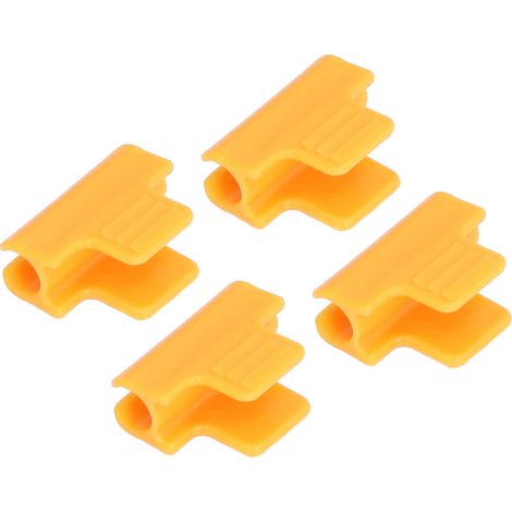 50 pièces attaches pour serre en acier résistant à la rouille, clips pour bâche et ombrage
