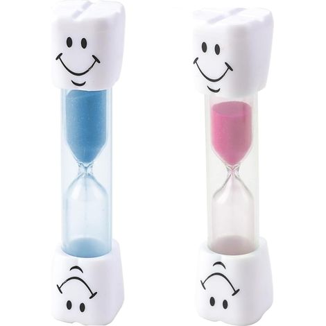 relojes de arena sonrientes para niños, temporizador de 3 minutos, práctico temporizador para cocina, oficina y juegos: versátiles y divertidos. (1/5)
