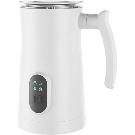 Bardusch - Mousseur à lait électrique 4 en 1, mousseur à lait automatique chaud et froid 350 ml pour café et latte (norme européenne) (1/5)
