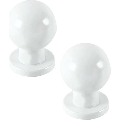 Set mit 2 weißen Handtuchhaken für Badezimmerheizkörper - Set mit 2 weißen Handtuchhaken für Badezimmerheizkörper (1/5)
