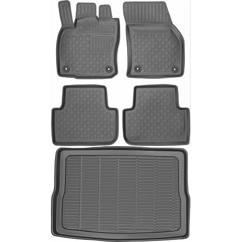 Volkswagen Golf VII Sportsvan de 2014 SET - Alfombrillas para coche + alfombrilla para maletero