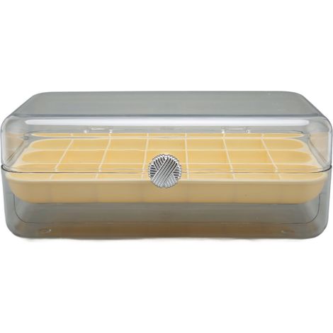 Grand boîtier transparent pour bijoux, grande capacité, anti-rouille, compartiments amovibles, idéal pour ranger boucles d'oreilles et colliers (1/5)