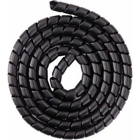 Enrouleur de câble spiralé en TPU pour trottinette électrique, protège-câble flexible, gestion des câbles sans nœuds (1/5)