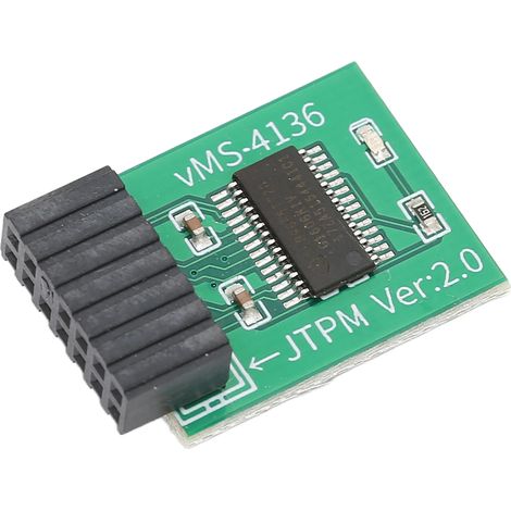 Module de Sécurité TPM 2.0 14 broches pour PC - Cryptage Haute Sécurité, Compatibilité Étendue (1/5)