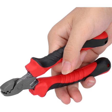 Pince à sertir portable pour la pêche, outil multifonctionnel de coupe et de sertissage de fils (1/5)