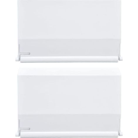 2 Pièces Volet de Skimmer Piscine. 19.5 x 14 cm Piscine Filtre écumoire Porte Déversoir pour Skimmer. Déflecteur de Déversoir de Porte de Piscine. Piscine écumoire Clapet Porte pour Piscine (1/5)