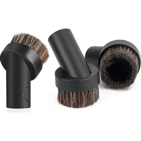Pour Henry Brosse Head – Horse Hair Round Brosse – 32mm de remplacement Round Horse Hair Dusting Suction Brosse (1/5)