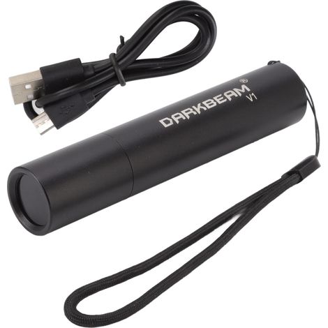 Lampe UV 365nm à filtre multicouche, détection précise des taches d’urine de chat et champignons, rechargeable USB, 2200mAh, portable et puissante.