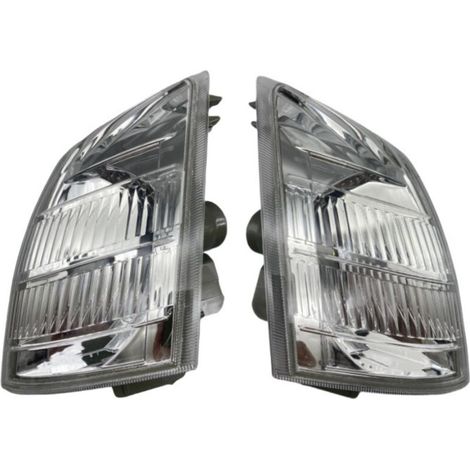 Front corner lights for Nissan X-Trail T30X-TRAIL (2000–2007 models), side marker lights, side indicator lights (1/2)
