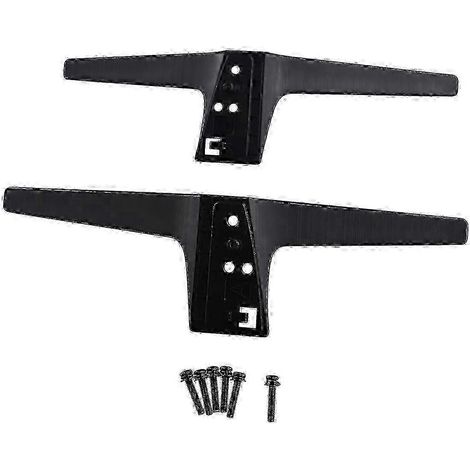 Support TV compatible avec les téléviseurs de 60 et 65 pouces (références 60uj6307, 60uj6309, 65uj6307 et 65uj6309). Pied de support TV avec vis (édition AB). (1/5)