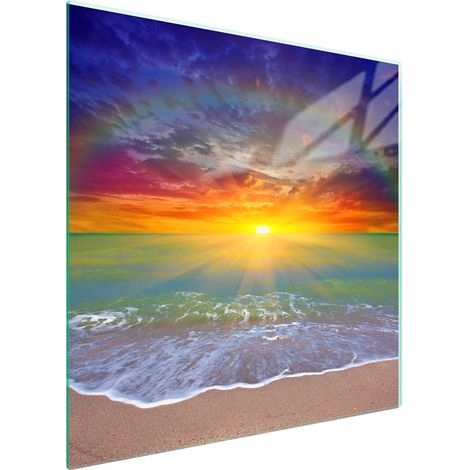 Piastra protettiva in vetro per piano cottura 50x52 Sun (1/5)