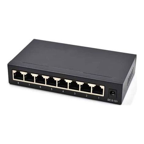 Diprogress Switch Gigabit Desktop 8 porte Super Fast Ethernet - DPNS08GM