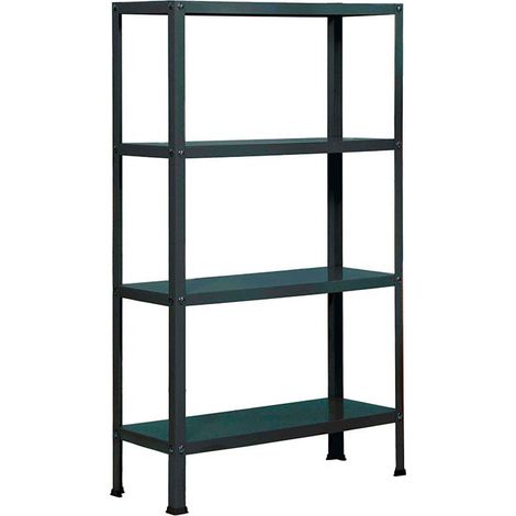 Simonrack Leichte Anthrazitregal 4 Ebenen Metall
