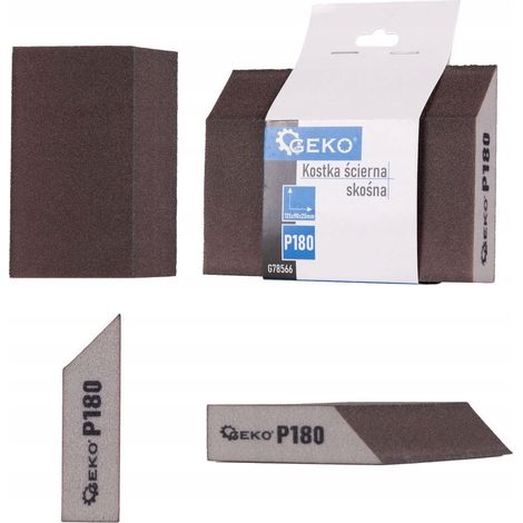 Bloc de ponçage incliné 125x90x25mm P180 (250) (1/3)