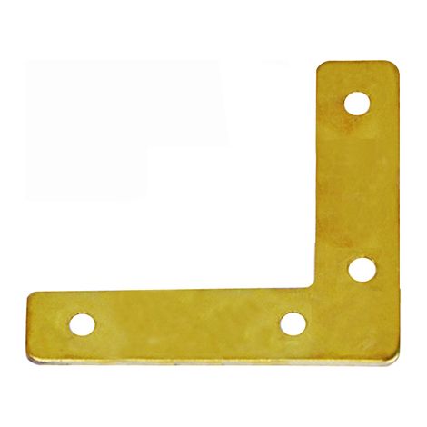 Angoli di rinforzo - 60 x 60 mm. - ottonato - 4 pz.