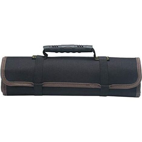 Leerer Werkzeugkoffer mit 22 Fächern – Organizer aus 600D Oxford-Gewebe – Strapazierfähig – Maße: 58,5 x 35,5 cm