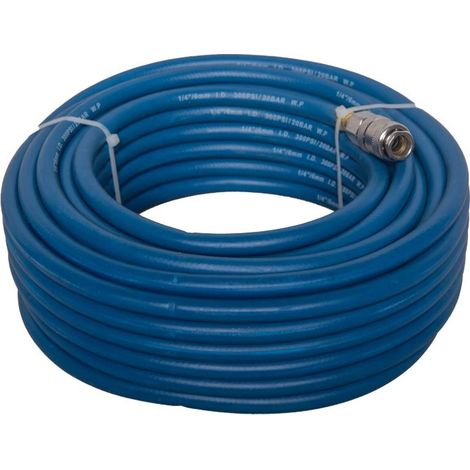 Tuyau de compresseur 20 m 12 x 6 mm 20 bar Raccord universel Flexible et durable (1/5)