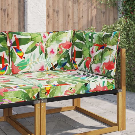 Sofakissen für draußen 3 pcs Bunt Polyester