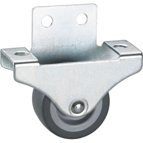 Parkett Bockrolle (Transportrolle) Rad ø 38 mm 55 kg Platte oben/seitlich (1/2)