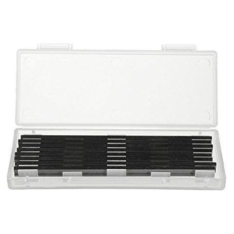 10Pcs 82Mm X 5.5 Mm Hss Rabot Réversible Lames Pour Bosch Black Decker Mafell (1/5)