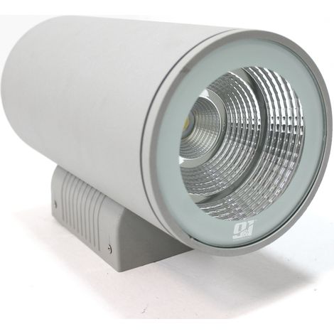 ORION91 SpazioLuzio - Aplique LED Inox IP65 12w 1026lm Blanco Neutro 4000k 145x300mm Nine&One Premium - Pack x2 (1/5)
