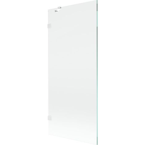 Mexen Lunar paratia doccia 1-anta 80 x 150 cm, trasparente, bianco - 897-080-000-20-00 (1/5)