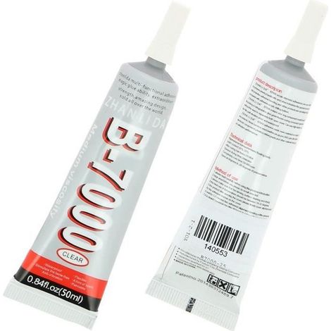 Colle - AVIZAR - B-7000 - 50ml - Embout de précision - Résistante à l'eau (1/4)