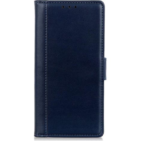 Étui portefeuille pour Samsung Galaxy A41 - Bleu grain - Coque avec rangement cartes (1/5)