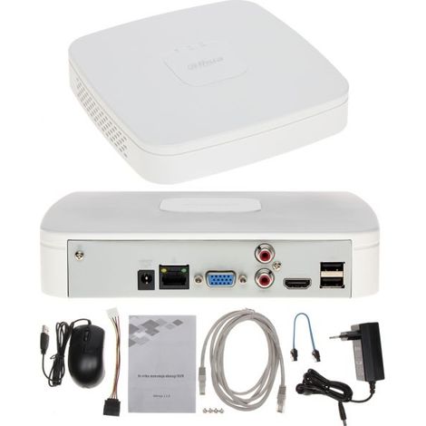Dahua NVR IP ULTRA-HD 4 Canali 8MP - NVR2104-I2 (4K) S