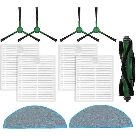 Kit d'accessoires de rechange pour pièces détachées du robot aspirateur et laveur iRobot Roomba Essential Y0112 (1/5)