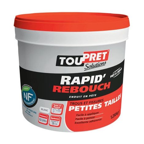 Stucco 1,25 Kg Pasta, Per Parete/Soffitto I TOUPRET