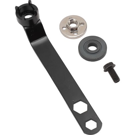 Clé à molette réglable 4 griffes pour meuleuse, en acier au nickel-chrome, outil de démontage et réparation de machine à meuler (1/5)