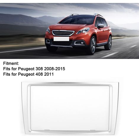 Cadre de montage 2Din 7 pouces pour autoradio GPS Peugeot 308 / 408 avec lecteur DVD (1/5)