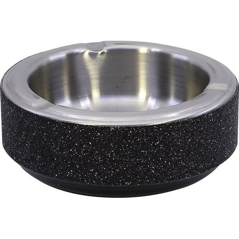 Cenicero de metal con forma de diamante de 11 cm