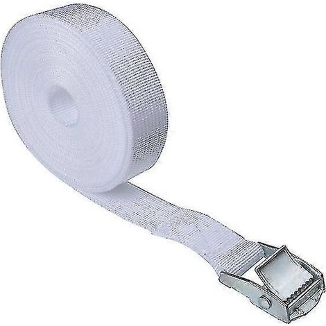 Sangle d'arrimage de voiture tendue 2,5 m x 25 mm, alliage de zinc et nylon, 8 couleurs (1/5)