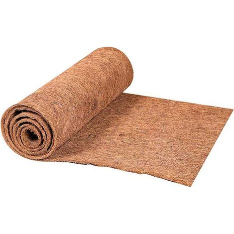 Tapis pour reptile en fibre de coco naturelle - Tapis pour terrarium - Tapis serpent, pour chamelon, tortue, dragon barbu et iguane (1/5)