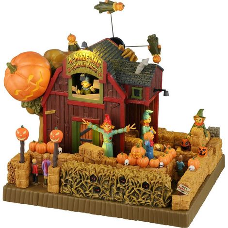 Lemax 45219 A-Maze-Ing Pumpkin Patch - Giostra con Suoni e Luci - con Alimentatore (1/2)