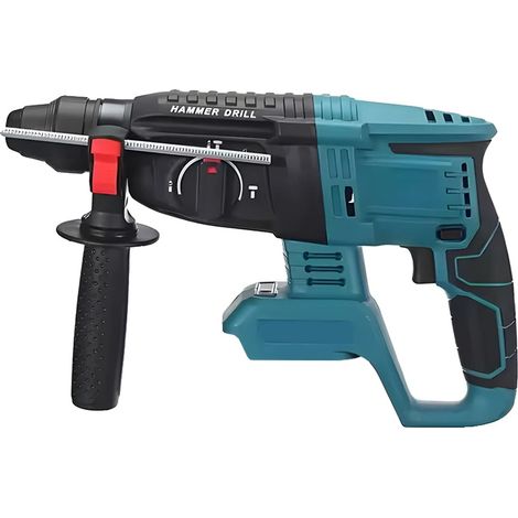 Taladro de impacto eléctrico, motor sin escobillas, diseño inalámbrico, no requiere batería. (1/2)