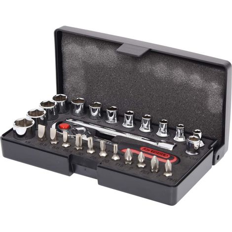 KS Tools 918.0626 1/4" Serie di chiavi a bussola CHROME 26 pz (1/2)