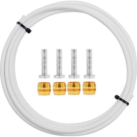 Kit de raccords olive pour tube de frein de vélo BH90, 2,5 m, blanc (1/5)
