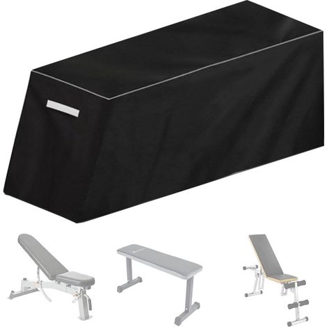 Housse de banc de musculation Tissu Oxford 210D pour banc de jardin Housse de banc de musculation réglable Housse de banc pliable pour banc de fitness, exercice (1/5)