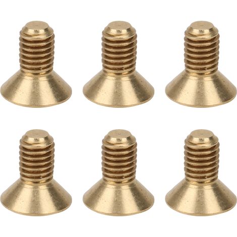 50 Sechskant-Senkkopfschrauben aus reinem Kupfer, Flachkopf, Hardware-Zubehör M5M5 x 10 (1/5)