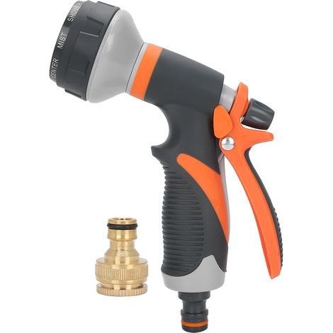 Aspersor multifuncional para riego de jardines y lavado de coches. (1/5)