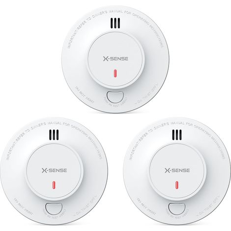 Détecteur de Fumée, Base SBS50 Requise, SD19-MN, Lot de 3 (1/5)